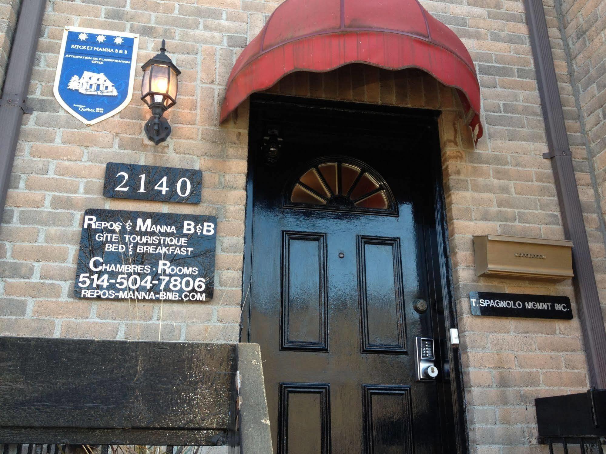 Repos & Manna Downtown Montreal Bed and Breakfast Exteriör bild